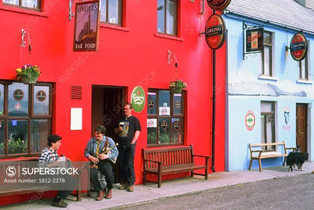 Traditional Musicians, O'Neills Pub, Allihies, Co Cork, Ireland