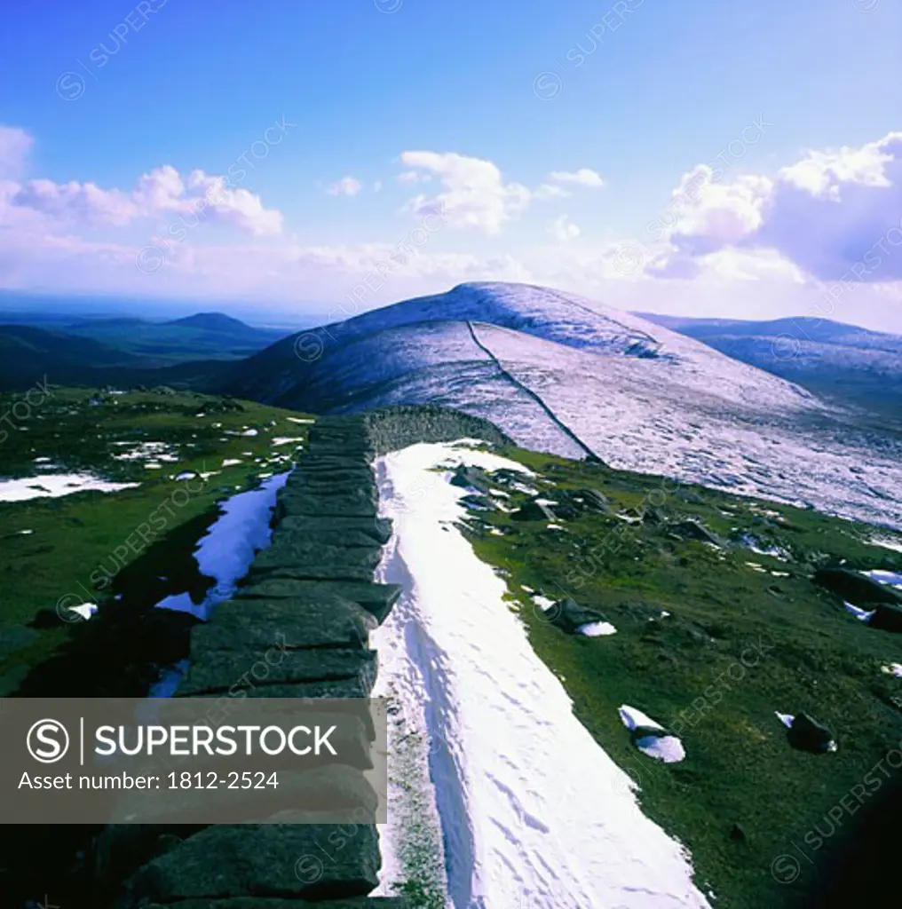 Mourne Wall, Mourne Mountains, Co Down, Ireland