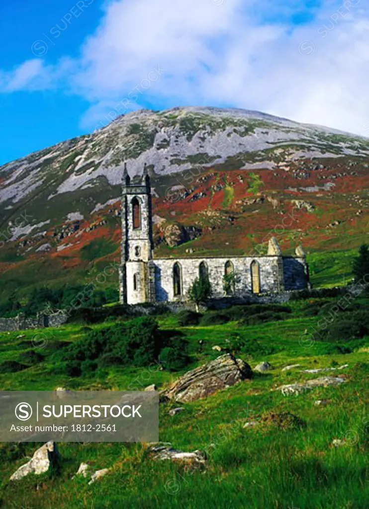 Dunlewy Church, Mount Errigal, Co Donegal, Ireland