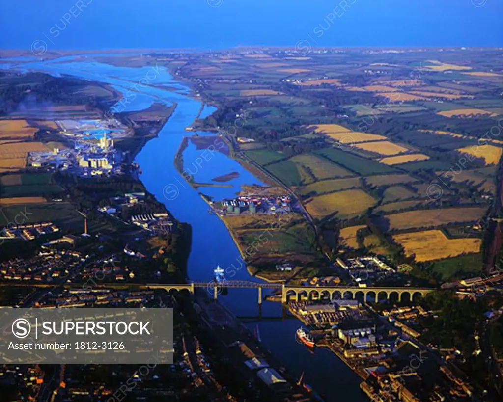 Co Louth - Aerial View, Estuary Of River Boyne, With Drogheda