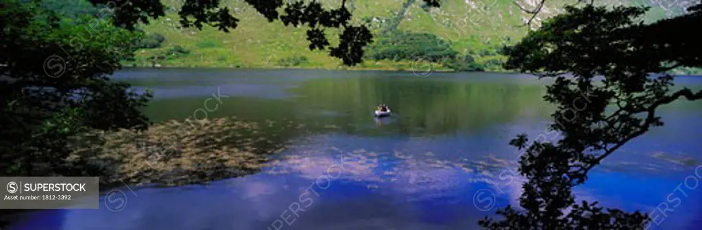Angling, Lough Beagh, Glenveagh National Park, Co Donegal, Ireland