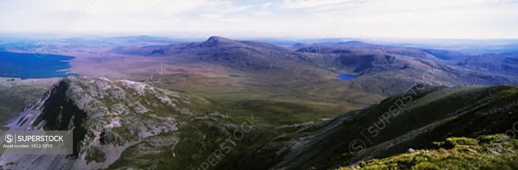 Co Donegal,Mackoght, Errigal, Summit Slope,Dooish & Derryveagh Mtns