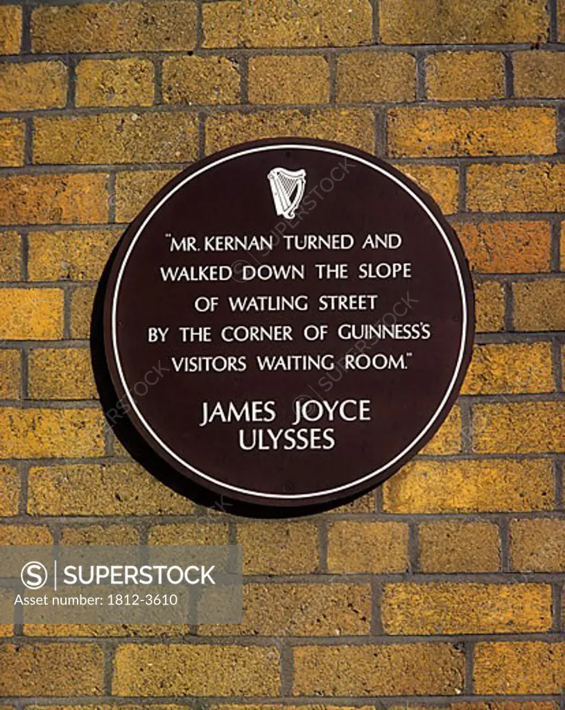 Dublin Details, James Joyce Ulysses, Watling Street