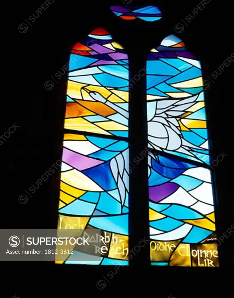 Religion, Stained Glass In Multyfarnham, Friary Co Westmeath