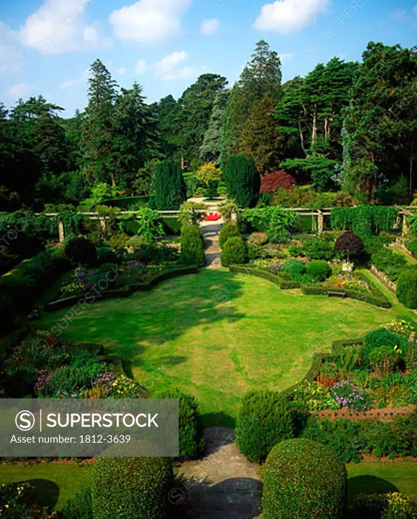 Sunken Garden, Mount Stewart, Ards Peninsula, Co Down, Ireland