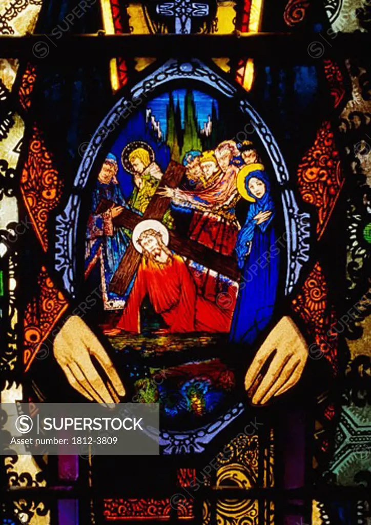 Religion, Stained Glass Harry Clarke, Lough Derg