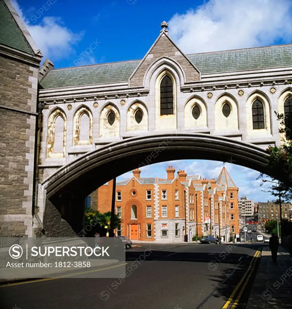 Dublin, Historical Buildings, Archway At Christchurch