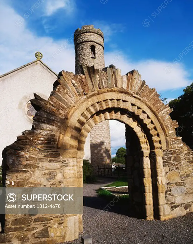 Co Kildare, Reconstructed Romanesque, Doorway Castledermot