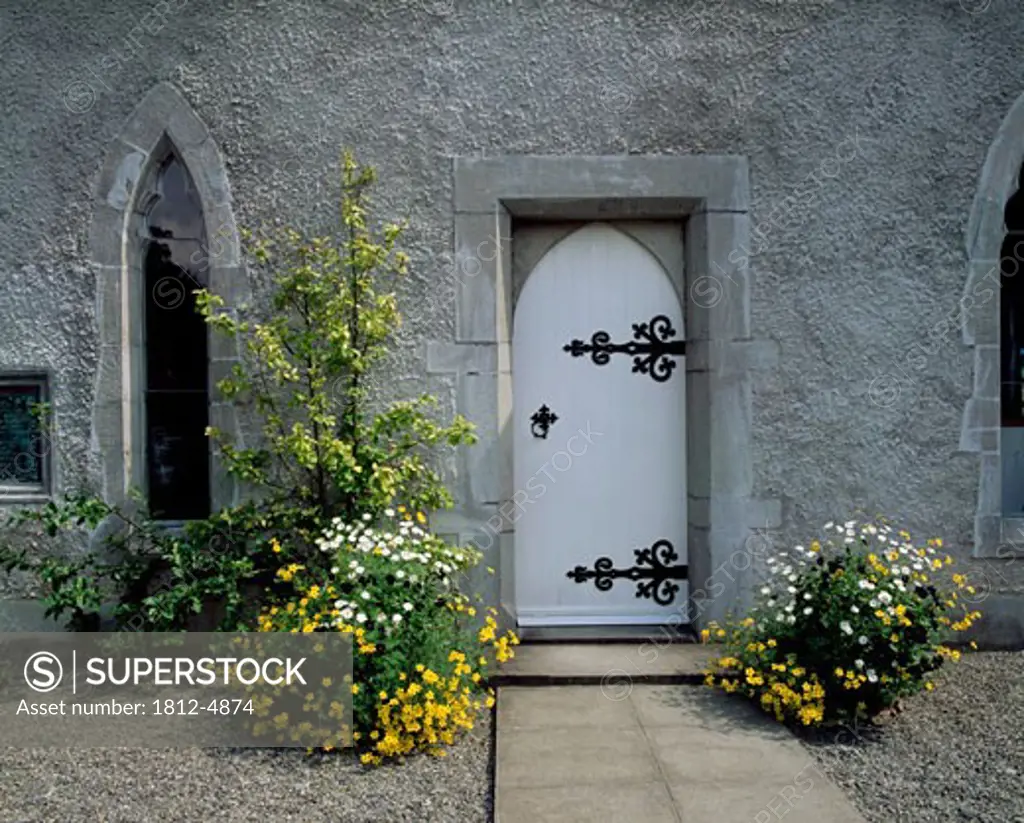 Door to Museum, Lodge Park, Straffan, Co Kidare, Ireland
