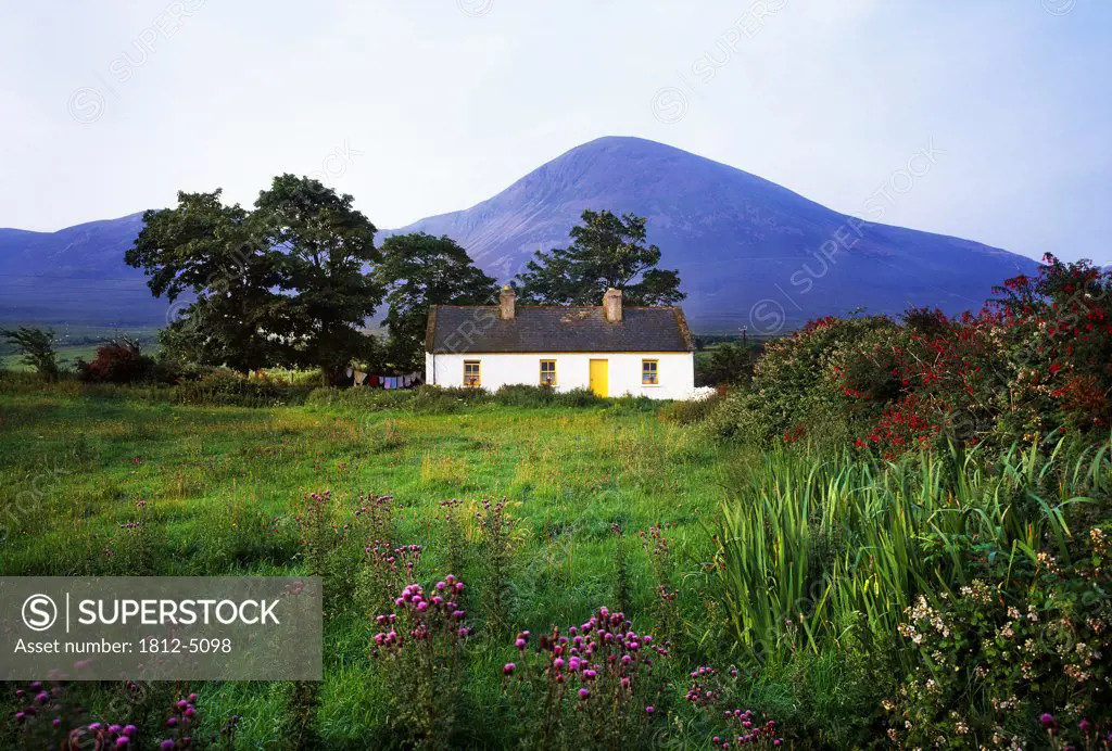 Croagh Patrick, Co Mayo, Ireland, Traditional cottage