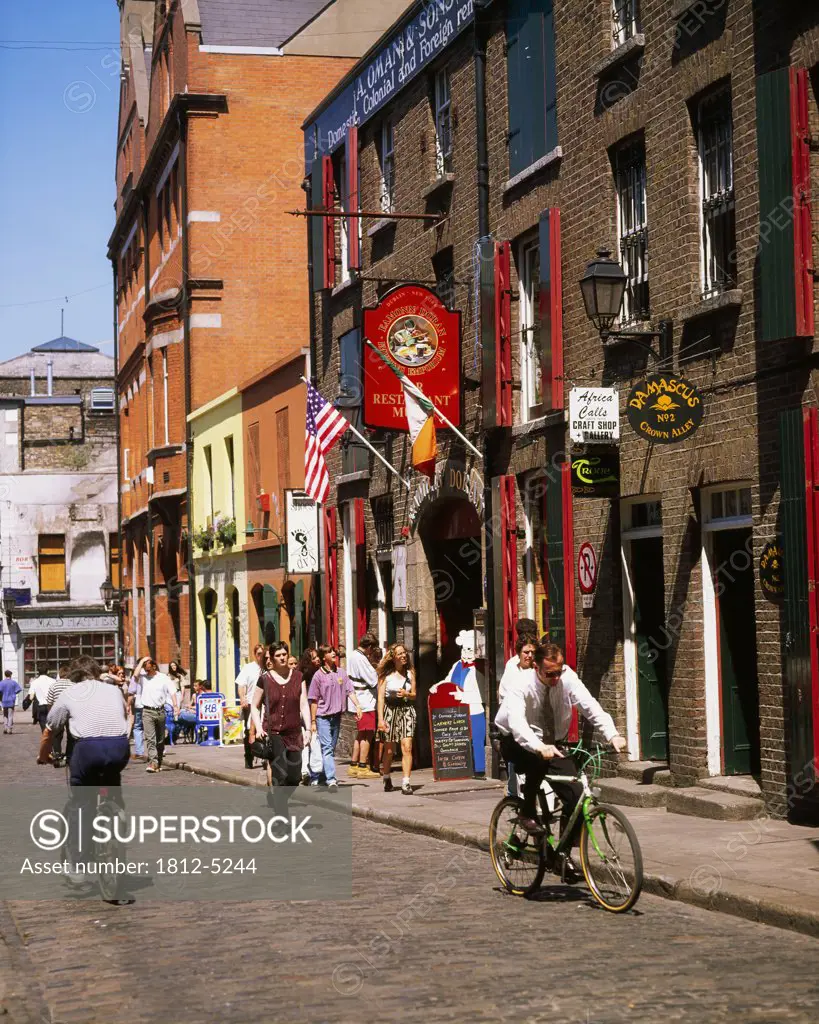 Crown Alley, Temple Bar, Dublin, Co Dublin, Ireland