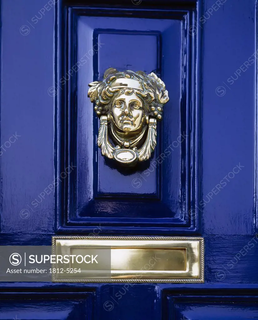 Georgian door, Fitzwilliam Square, Dublin, Co Dublin, Ireland