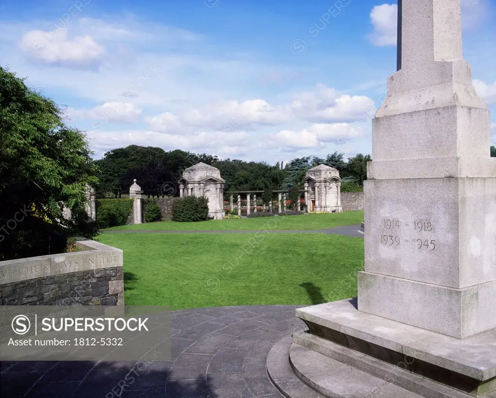 Irish National War Memorial Gardens, designed by Sir Edwin Lutyens, Dublin, Co Dublin, Ireland
