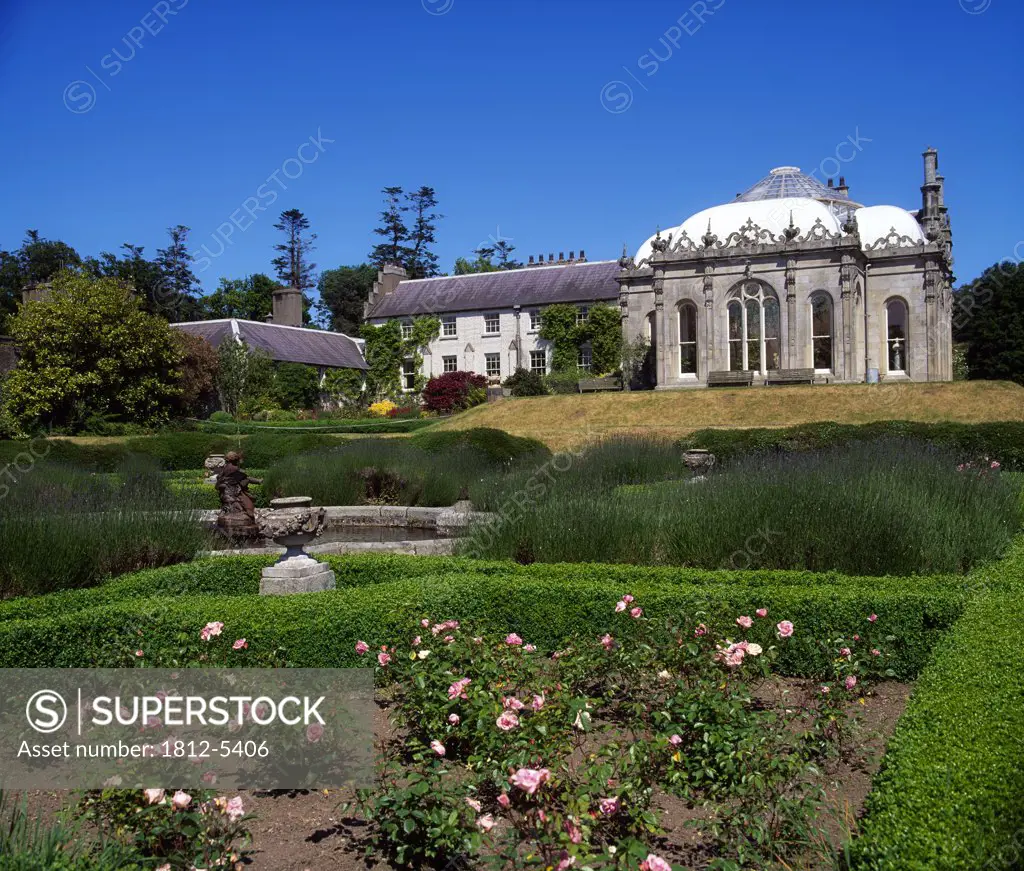 Victoran Conservatory, and Parterre Garden,  Kilruddery, Bray, Co Wicklow, Ireland