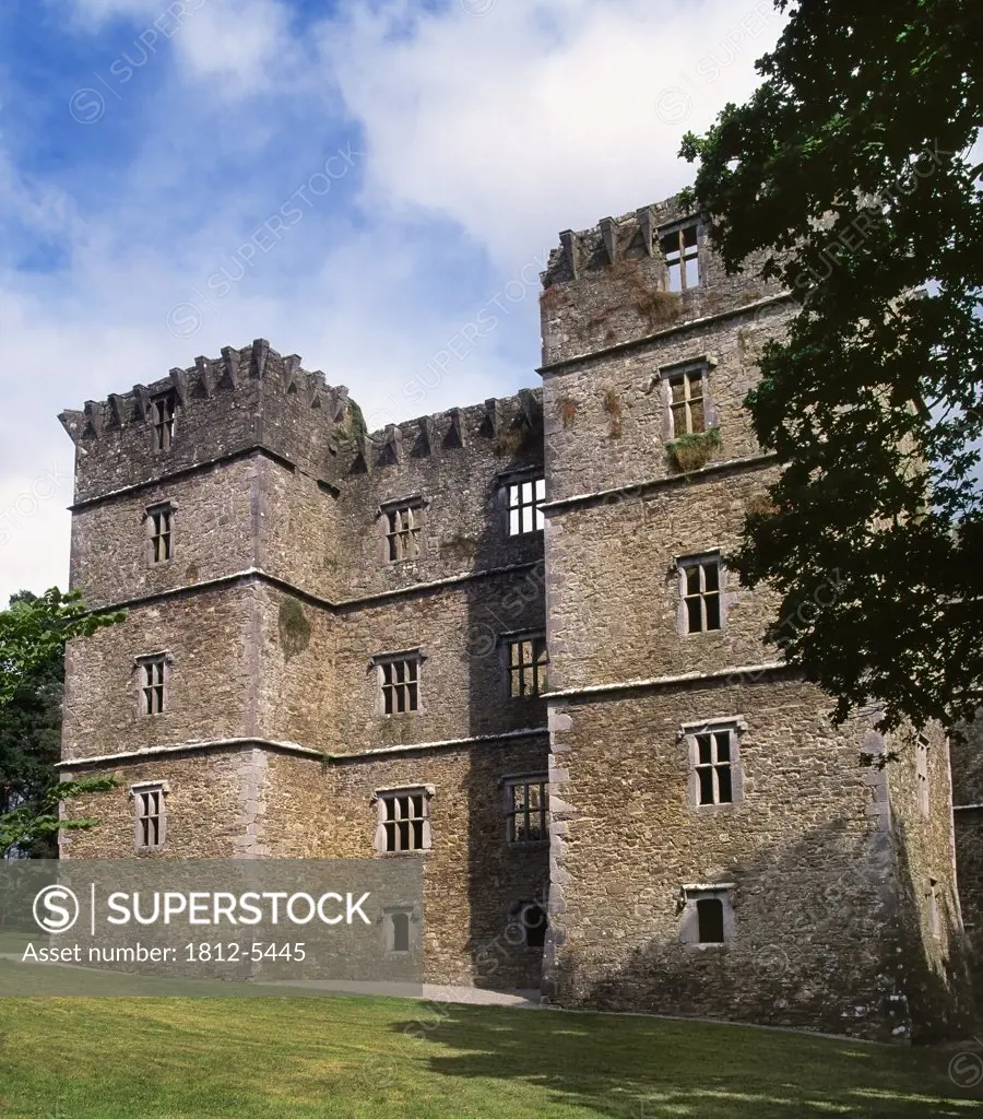 Kanturk Castle, Co Cork, Ireland, 17th Century castle part of the National Trust for Ireland
