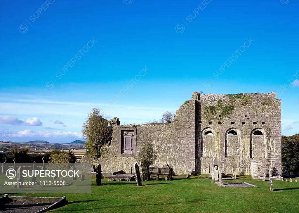 Ougheval Abbey, Near Stradbally, Co Laois, Ireland