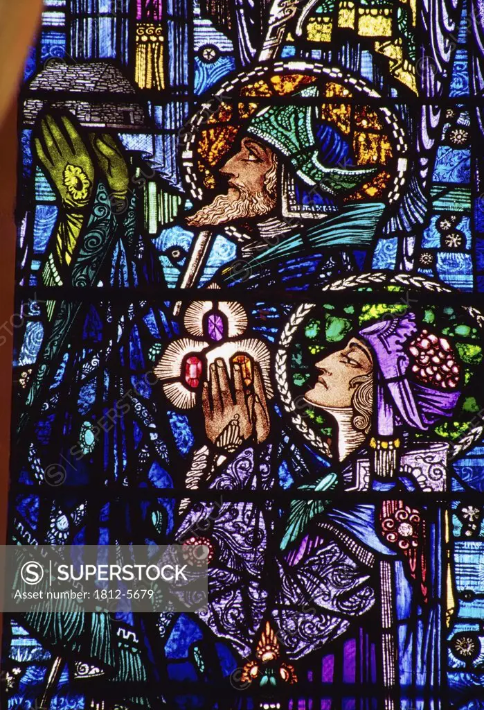 Holy Trinity Church, County Cork, Ireland; Stained glass
