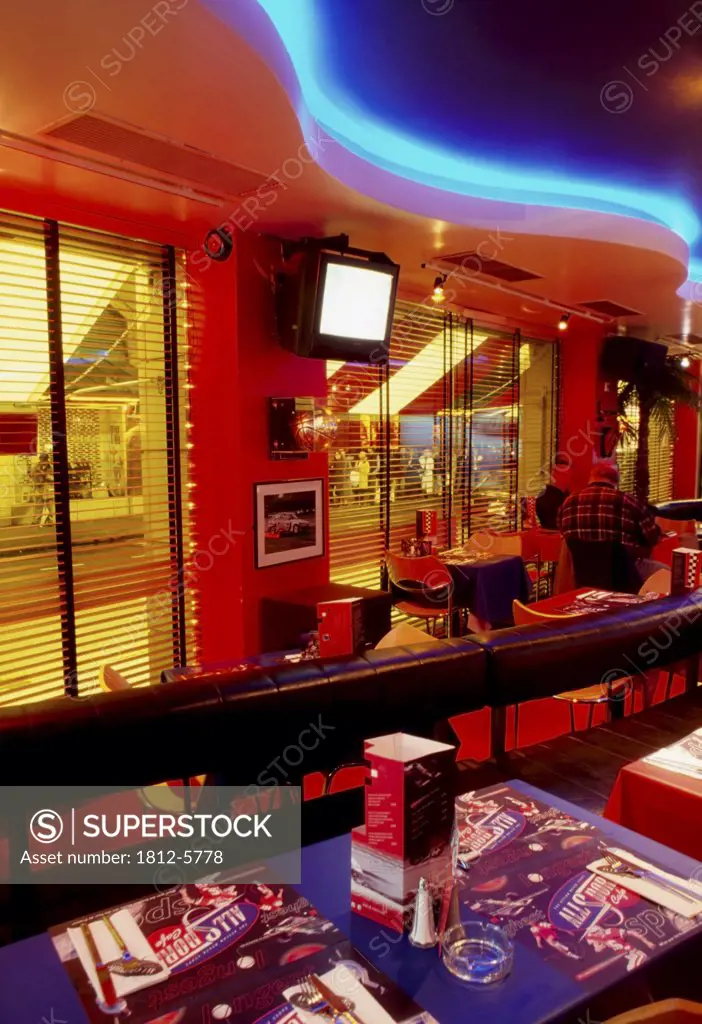 Fleet Street, Dublin City, County Dublin, Ireland; Sports cafe and bar