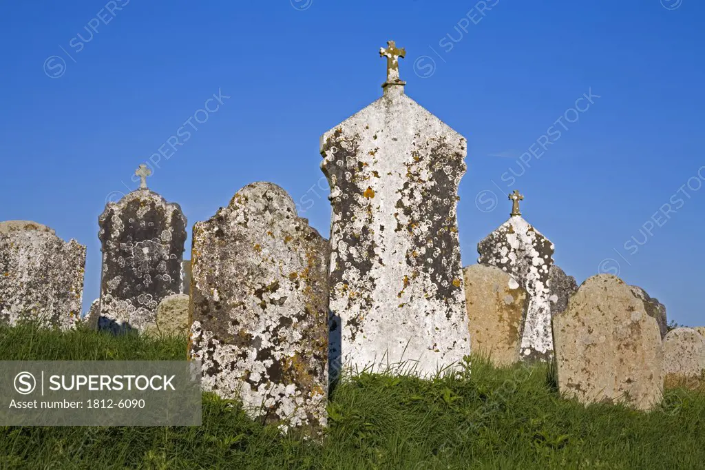 Templetown, Hook Head, County Wexford, Ireland; Medieval graveyard  