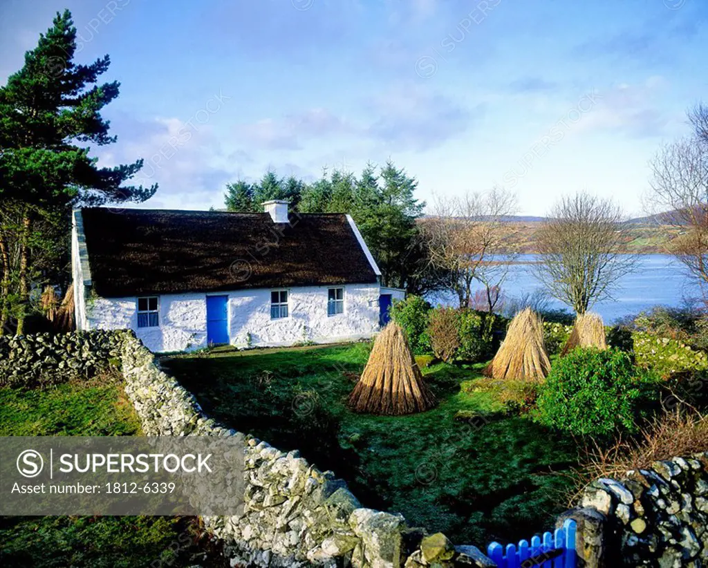 Thatched Cottage, near Oughterard, Connemara, Co Galway, Ireland