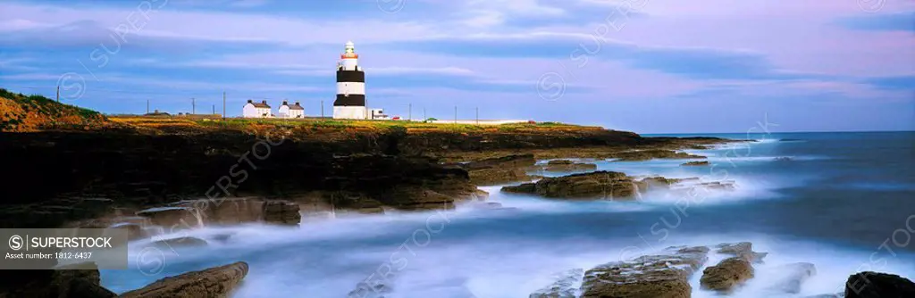 Hook Head Lighthouse, Co Wexford, Ireland, Lighthouse on the Atlantic