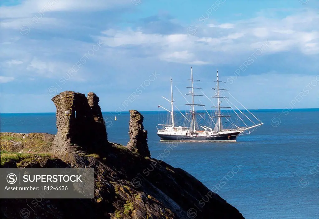 Tall Ship, Black Castle, Wicklow Head, Co Wicklow, Ireland