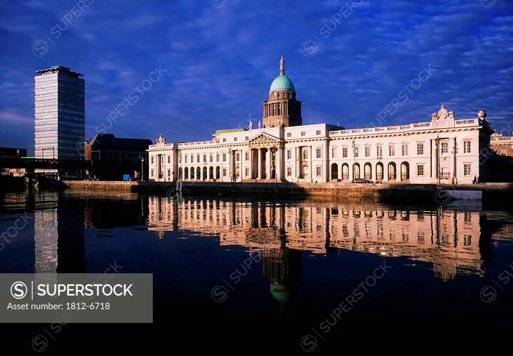 Custom House, Liberty Hall, Dublin, Co Dublin, Ireland