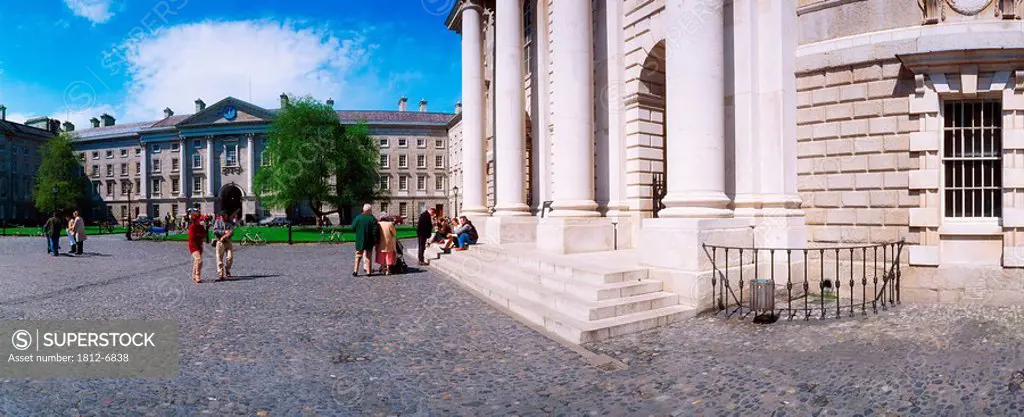 Parliament Square, Trinity College, Dublin, Co Dublin, Ireland