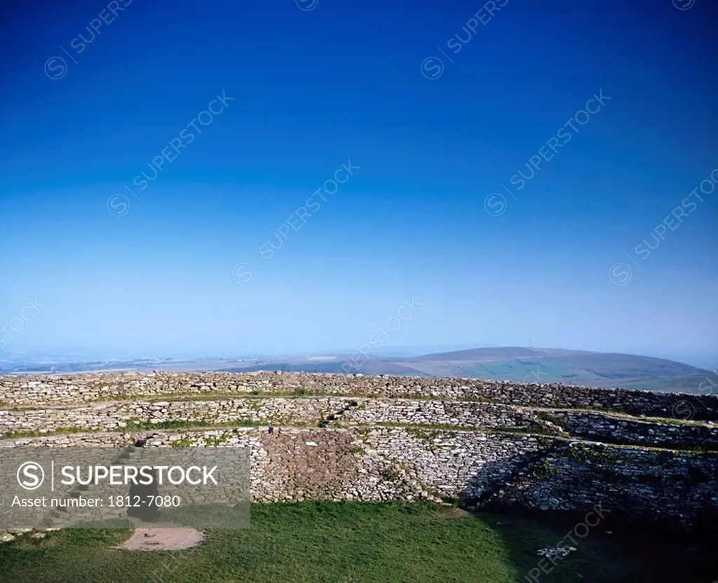 Grianan of Aileach, Co Donegal, Ireland, believed to be the seat of the Kingdom of Aileach