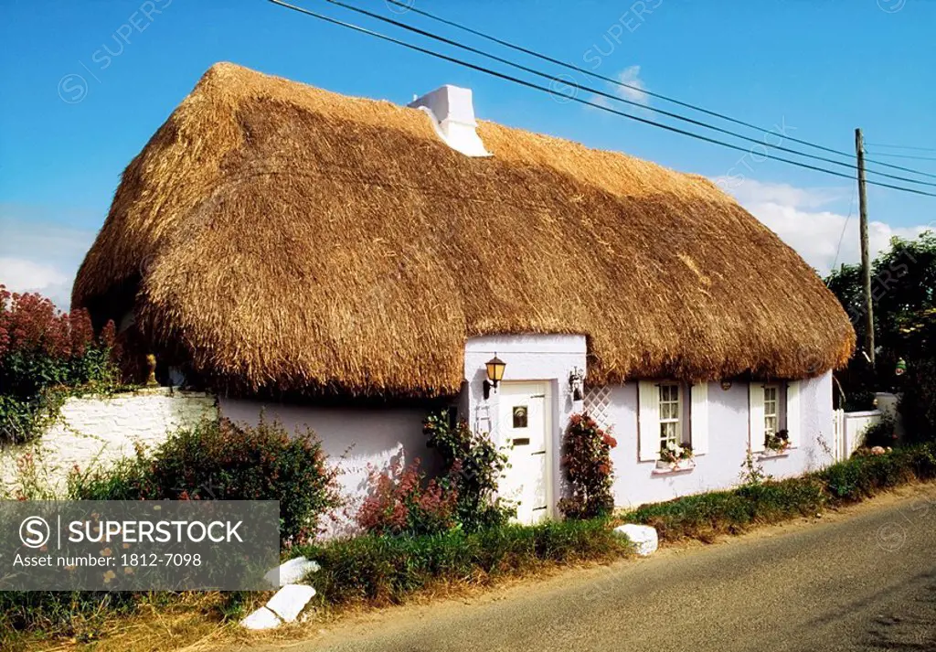 Traditional cottage, Kilmore Quay, Wexford, Co Wexford, Ireland