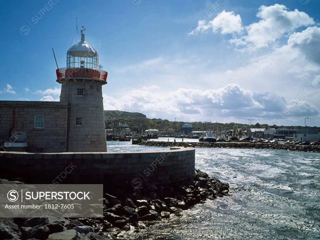 Baily Lighthouse, Howth Head, Co Dublin, Ireland, 19th Century lighthouse