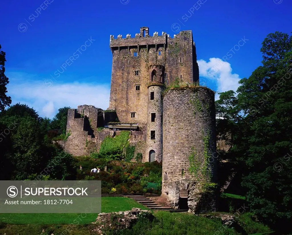 Blarney Castle, Blarney, County Cork, Ireland, Medieval castle exterior