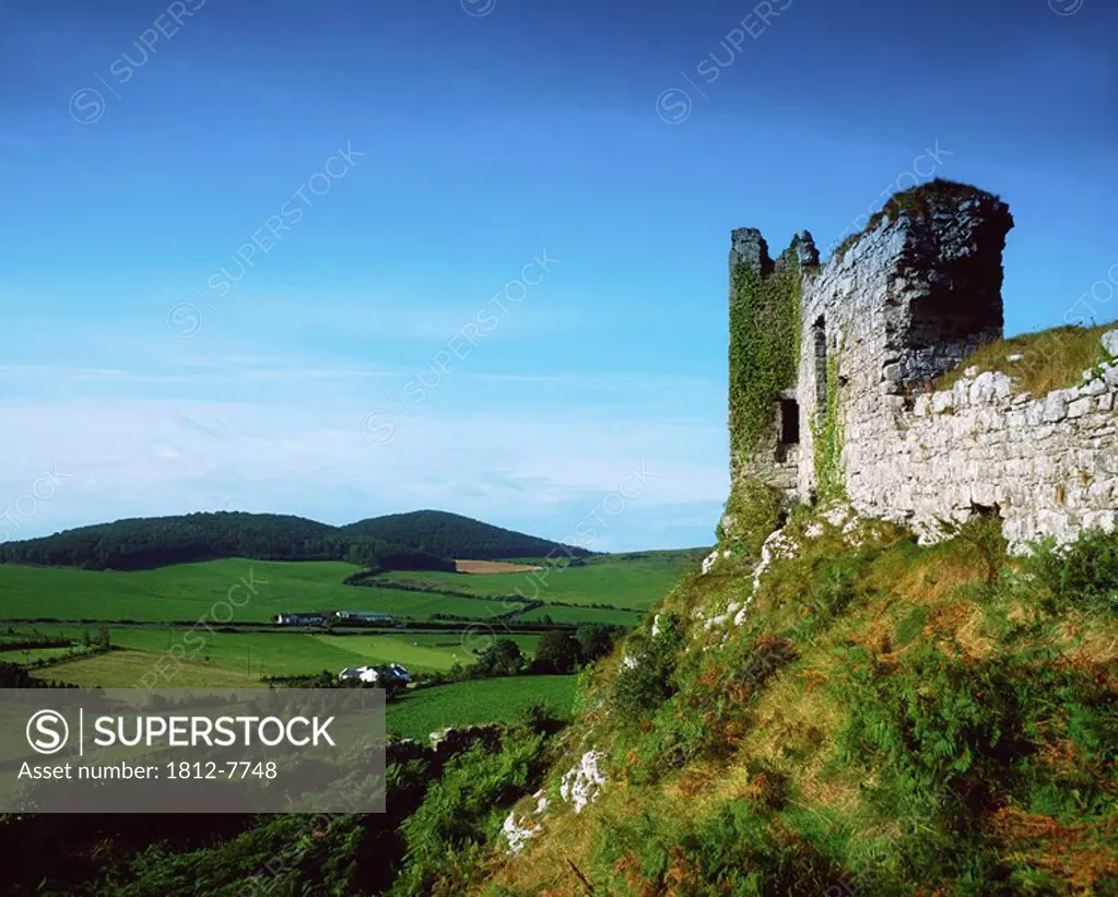 Dunamase Castle, County Laois, Ireland, Hilltop castle ruins