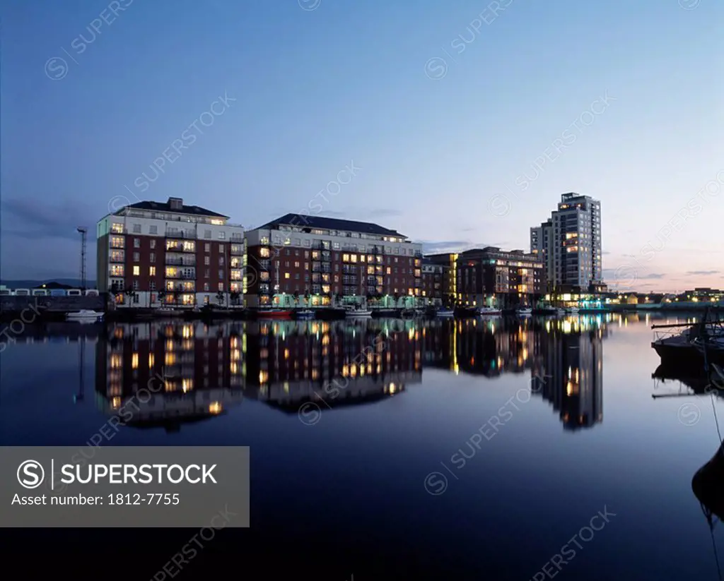 Dublin, Co Dublin, Ireland, New Apartments on Charlotte Quay