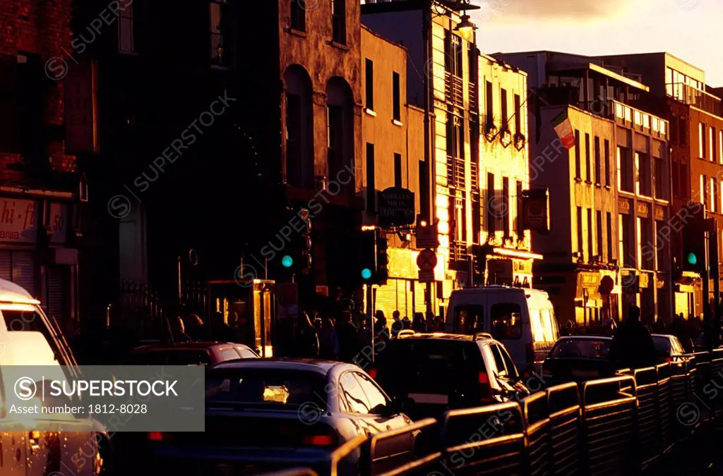 Dublin City Centre, Dublin, Co Dublin, Ireland, Traffic