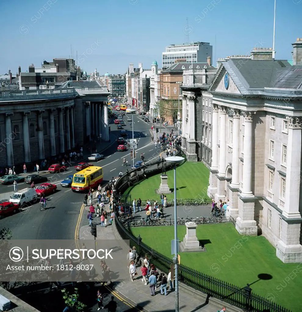 Trinity College, College Green, Dublin, Co Dublin, Ireland, College established in the 19th Century