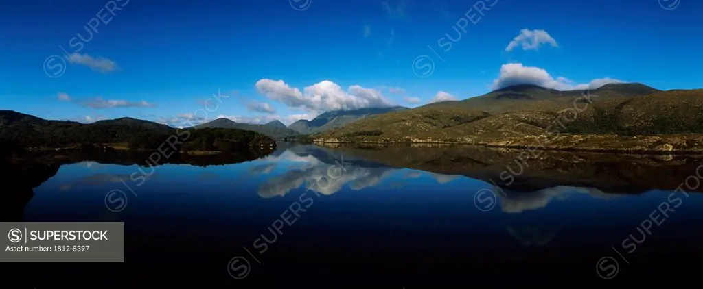 Upper Lake and Macgillycuddy´s Reeks, Killarney, Co Kerry, Ireland
