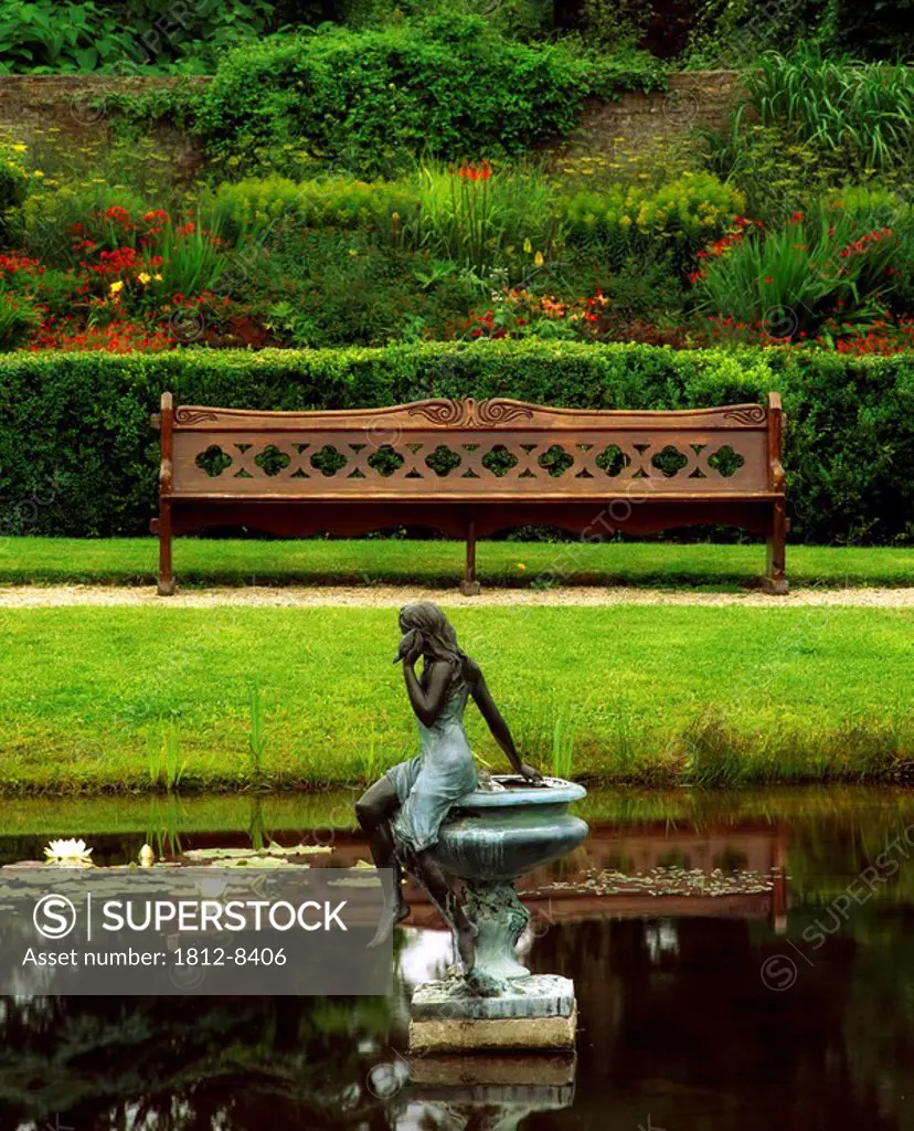Walled garden, Strokestown Park, Co Roscommon, Ireland