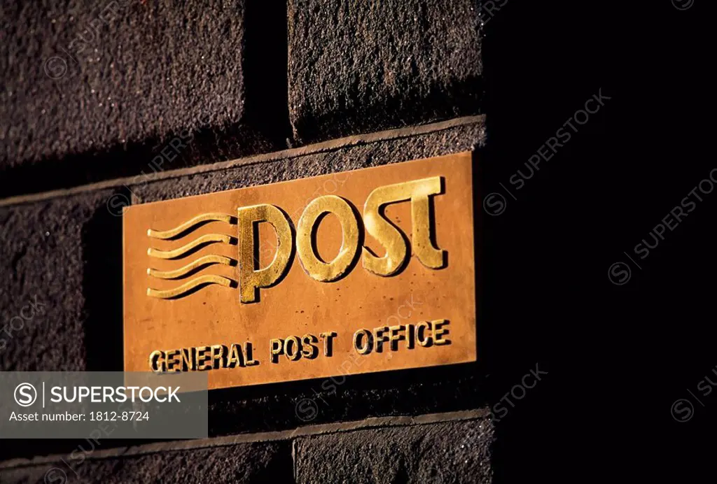 General Post Office, Dublin, Co Dublin, Ireland, Detail of GPO exterior