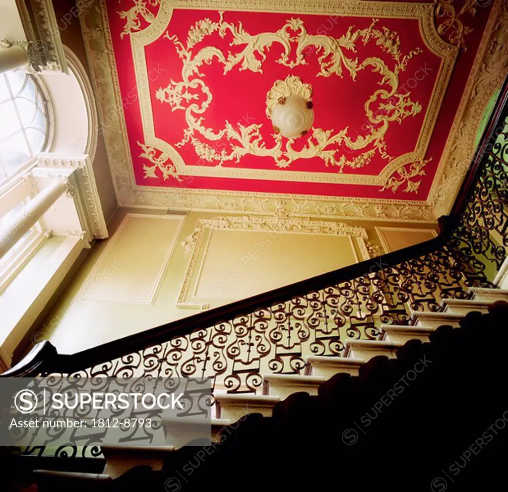 Staircase, Rotunda Hospital, Dublin, Co Dublin, Ireland