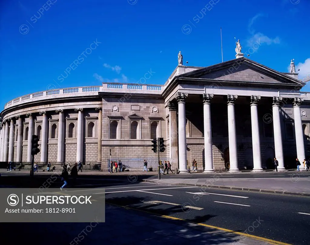 Bank Of Ireland College Green, Dublin, Co Dublin, Ireland, 18th Century Former Houses of Parliament