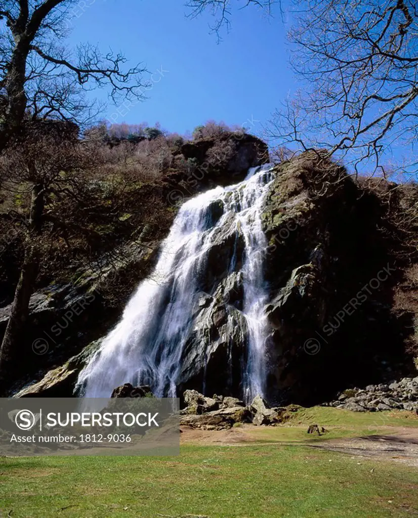 Powerscourt Waterfall, Powerscourt Estate, Co Wicklow, Ireland, Ireland´s highest waterfall
