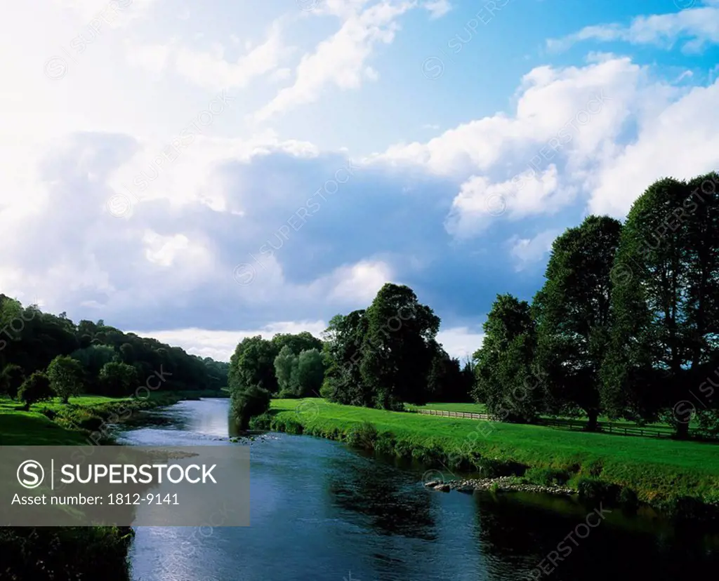 River Nore, Thomastown, Co Kilkenny, Ireland, River and landscape