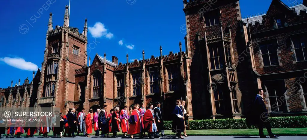 Queen´s University, Belfast, Co Antrim, Ireland, Graduation ceremony
