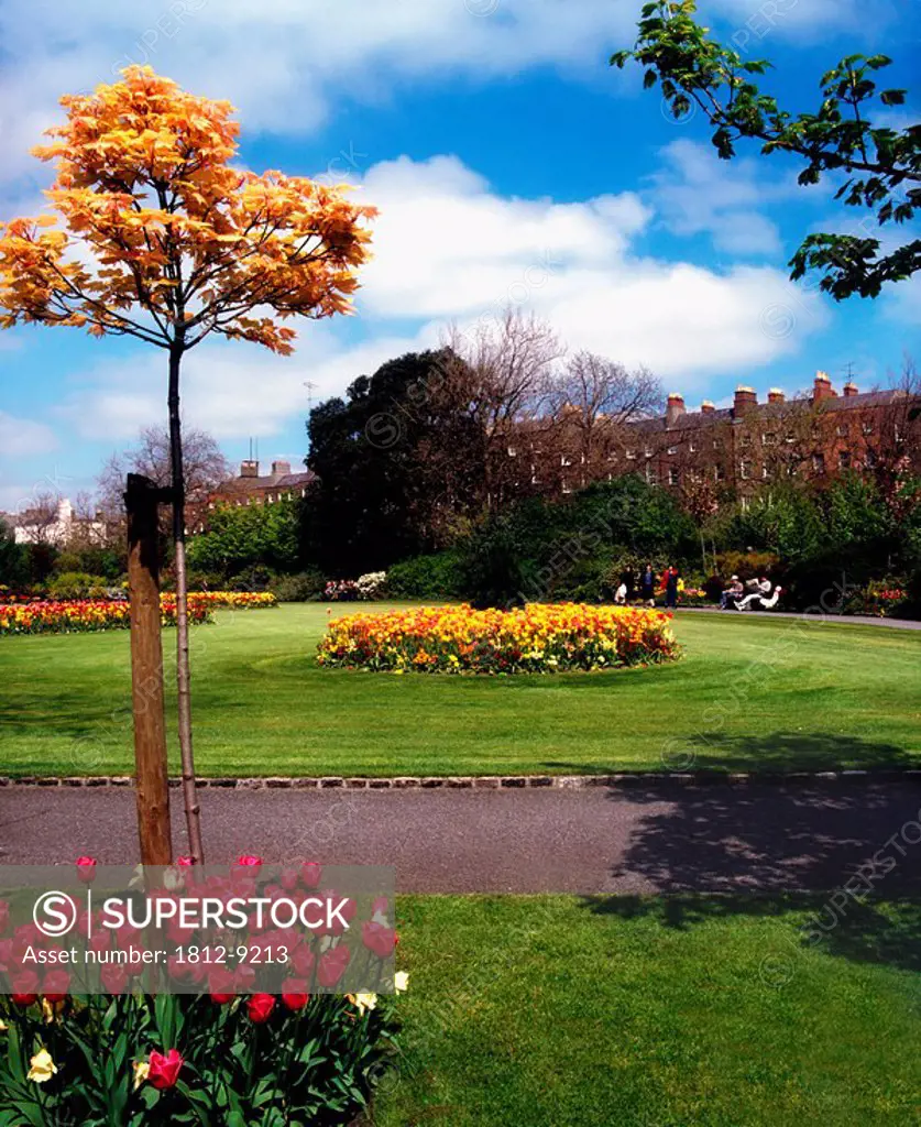 Merrion Square, Dublin, Co Dublin, Ireland, Public park