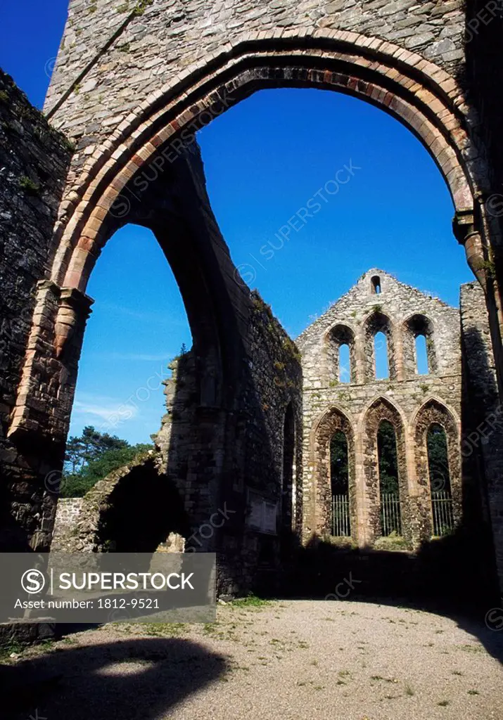 Grey Abbey, Co Down, Ireland, 12th Century Cistercian abbey