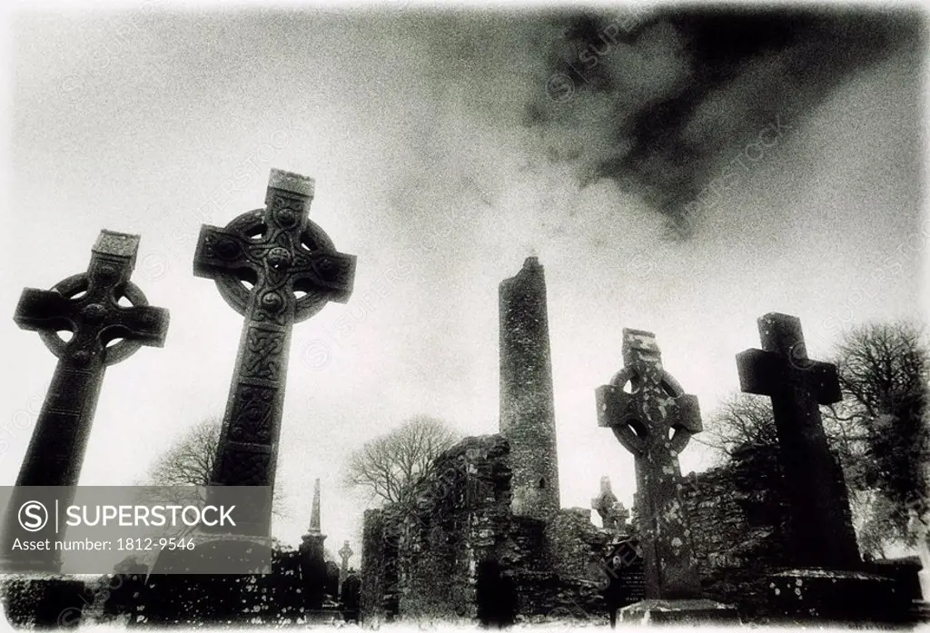 Monasterboice, Co Louth, Ireland, Monastic Ruins