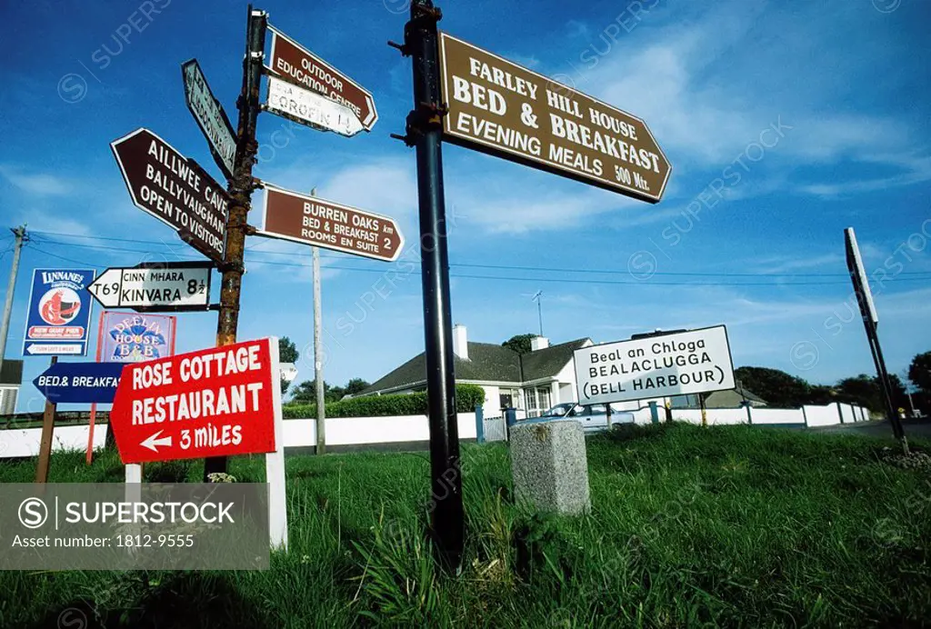Co Clare, Ireland, Signposts