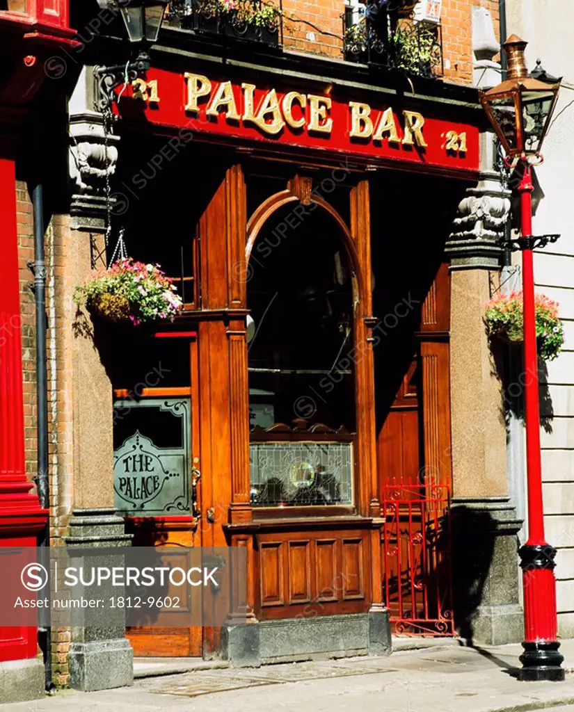 The Palace Bar, Dublin, Co Dublin, Ireland, Pub established in 1843