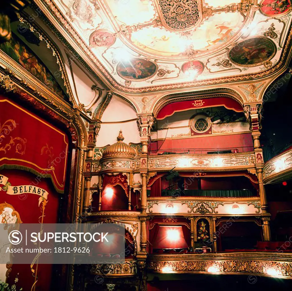 Grand Opera House, Belfast, Ireland, Opera house designed by Frank Matcham and opened in 1895